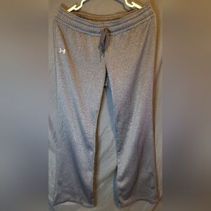 Women's Under Armour Gray Sweat Pants Size Medium
